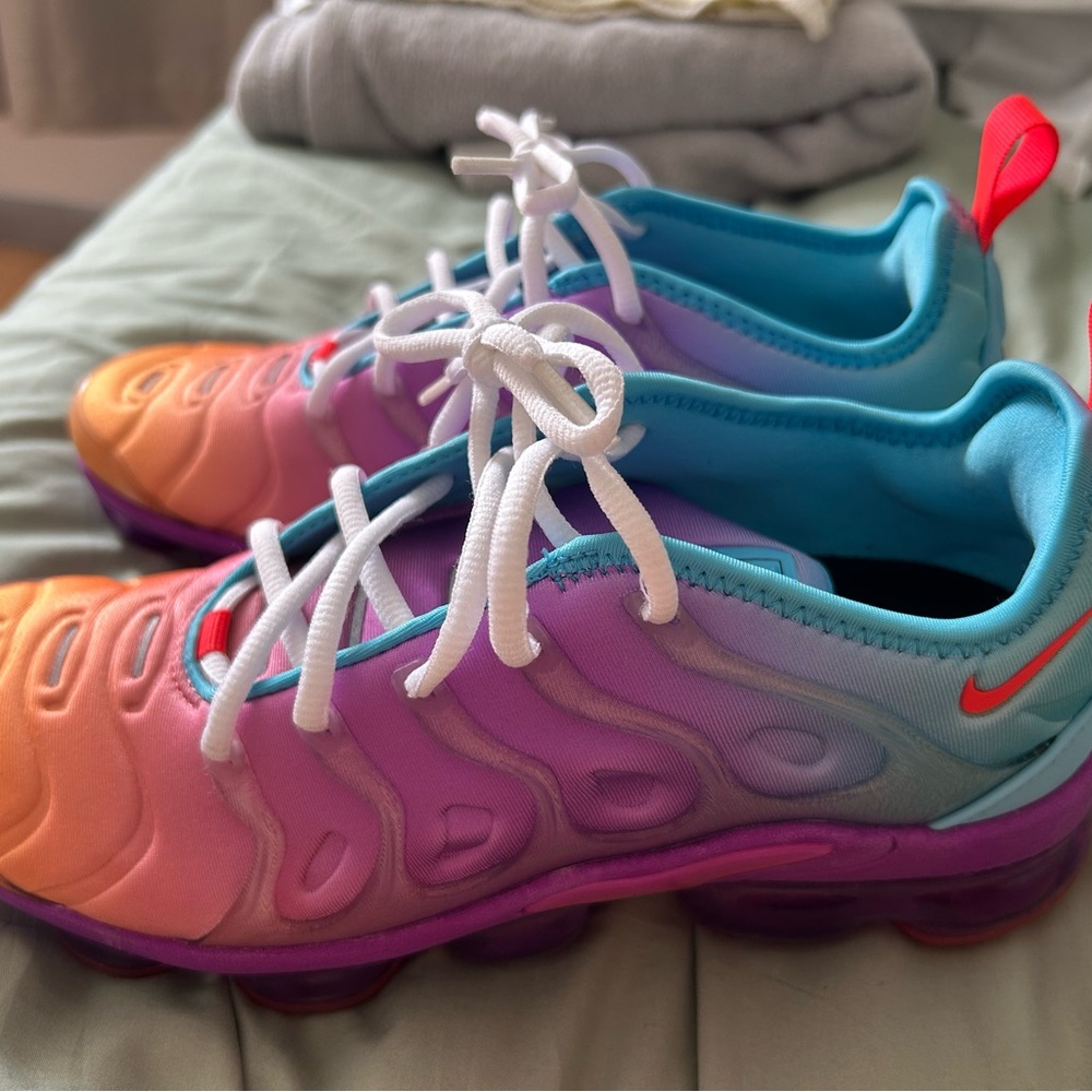 Nike Kids Gradient Teal/Purple/Orange Sneakers